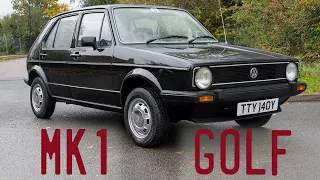 1983 Mk1 VW Golf GL Goes for a Drive