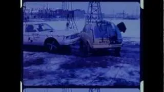VW Rabbit / Golf vs Chevy Impala | 1976 | Side impact crash test by NHTSA | CrashNet1