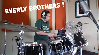 The Everly Brothers - Wake Up Little Susie (drum cover)