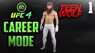 EA SPORTS UFC 4 - CAREER MODE PLAY THROUGH - EPISODE 1