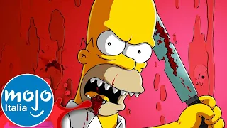 Un'altra Top 10+10 PEGGIORI COSE FATTE da HOMER SIMPSON!