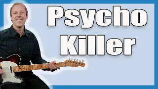 Psycho Killer Guitar Lesson (Talking Heads)