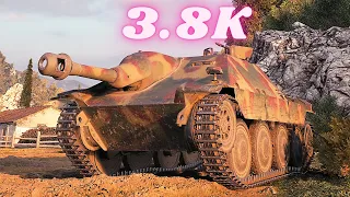 Jagdpanzer 38(t) Hetzer  11 Frags 3.8K Damage  World of Tanks , WoT Replays tank battle