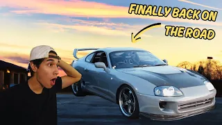 FINALLY Driving my 1000hp MK4 SUPRA