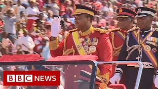 Fighting Africa's last absolute monarch in Eswatini - BBC News