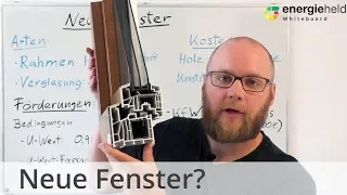 Neue Fenster - Arten, Kosten, Förderungen & Tipps | Energieheld-Whiteboard