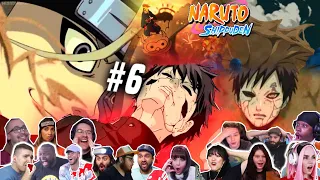 Naruto Shippuden Episode 6 | Deidara Captures Gaara!! Reaction Mashup [ナルト 疾風伝 海外の反応]