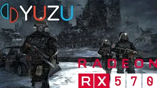 Metro 2033 Redux -YUZU[SWITCH Emulator] - Core i7 4790 | RX-570 4GB