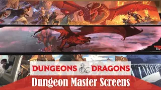 D&D Dungeon Master Screen Comparisons