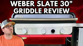 The NEW Weber Slate 30" Griddle   HIGHLY Requested REVIEW!