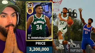 I pulled the most expensive card in NBA Infinite 🤯 (made them rage quit)