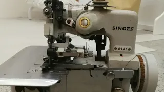 Tailoring 101: Threading the singer 81A1 overlock sewing machine (seger)
