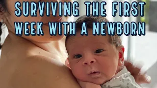 FIRTS WEEK WITH A NEWBORN  BABY / Things I wish I knew before having the baby / 1 week old baby