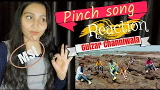 Pinch song reaction | GULZAR CHANNIWALA | Ish's reaction |