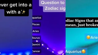Zodiac Signs Tik Tok 💁🏽‍♀️