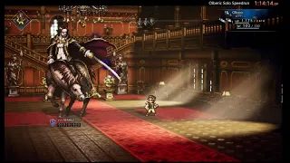 Octopath Traveler - Olberic Lone Traveler Speedrun 1h45m23s (Solo) (PC)