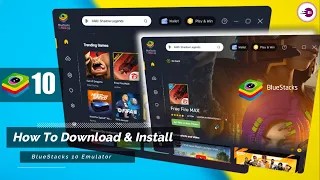 How To Download "BlueStacks 10" New Android Emulator & Cloud Gaming For PC and Laptop