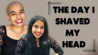 I SHAVED MY HEAD 🐒 Donating hair in Hyderabad | Susrays