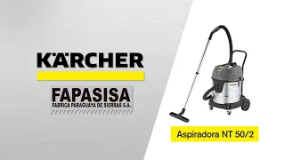 Aspiradora Industrial NT 50/2 ME - Kärcher FAPASISA Paraguay