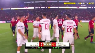 AC Milan vs Manchester United 1-1 (8-9 Pen.) Highlights 2018 International Champion Cups