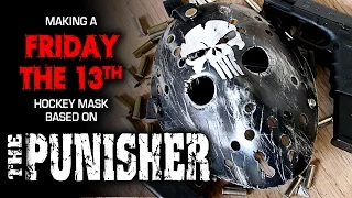 Making a Punisher-Themed Jason Mask - Friday The 13th DIY