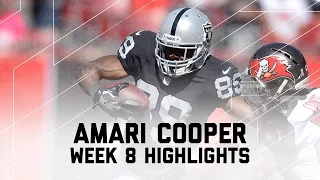 Amari Cooper's Career-High 173-Yard Game! | Raiders vs. Bucs | NFL Week 8 Player Highlights