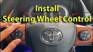 How to install Steering Wheel Control to any head unit / stereo