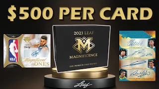 INSANELY HIGH-END!!! |  2023 Leaf Magnificence 2 Box Review