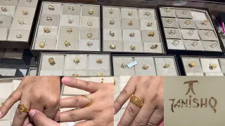 Huge collection tanishq lightweight gold rings 1 to 3 grams onwards with price | lightweight rings