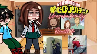 Uraraka Family + Izuku react to Bkdk 💚🧡| original idea| read desc| Made by Yuki| part 1| COPYRIGHT