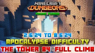The Tower 84 [Apocalypse] Full Climb, Guide & Strategy, Minecraft Dungeons Fauna Faire
