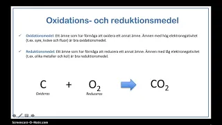 Fråga kemiläraren - Vad menas med oxidations- och reduktionsmedel?