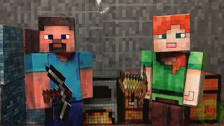 The Cave - Minecraft Stop-Motion Movie #3
