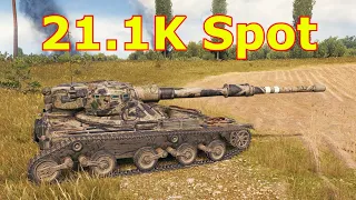 World of Tanks Manticore - 21,1K Spot Damage