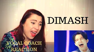 DIMASH - S.O.S  (VOCAL COACH REACTION)