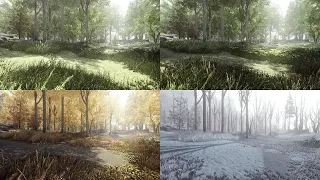 Finally, I made Skyrim's Trees Grass and Landscape Seasonal