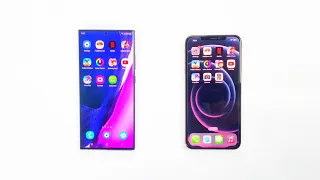 Samsung Note 20 Ultra 5G Vs iPhone Xs Max - Speed Test!