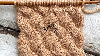 How to knit the amazing Wicker stitch pattern - So Woolly