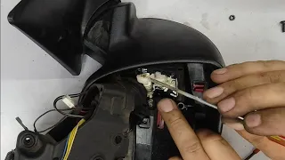 Cómo REPARAR un espejo retrovisor ELÉCTRICO Abatible