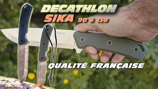 NOUVEAUX COUTEAUX DECATHLON - SIKA 90 et 130