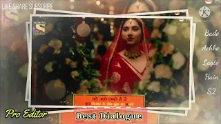 Bade Achhe Lagte Hain Season 2 Promo/Priya's Best Dialogue/Disha Parmar/Nakuul Mehta