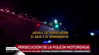 Impresionante persecución en Rosario