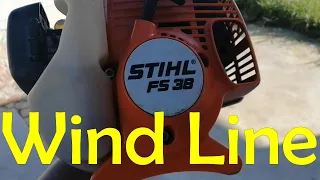 Stihl FS 38 #3 Winding line
