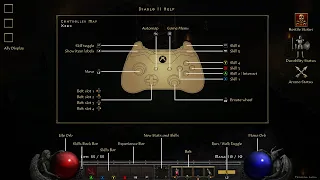 Diablo II Resurrected. Игра с геймпадом. Проблемы. A game with a gamepad. Problems.
