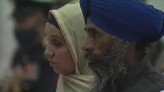 President Kovind presents Vir Chakra to Sepoy Gurtej Singh, 3rd Battalion, Punjab Regiment