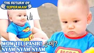 Itu Pasir? Nyam Nyam Nyam~ |The Return of Superman |SUB INDO|210808 Siaran KBS WORLD TV|