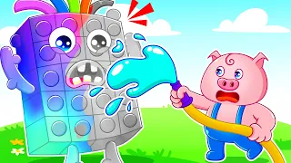 Numberblocks Lost Color Song || Learn Colors For Kids | Kids Songs And Nursery Rhymes by Zee Zee