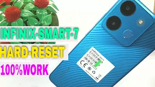 INFINIX SMART 7 (X6515) HARD RESET | INFINIX SMART 7 PIN PASSWORD PATTERN SCREEN LOCK RESET 100%WORK