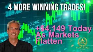 Selling Options on Futures!  4 More Winning Trades Using 3 Different Trade Strategies!