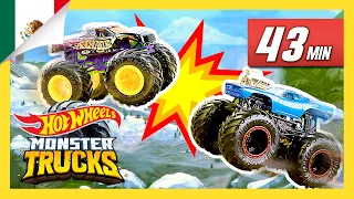 Último Día de Carreras en la Isla | Monster Trucks | Hot Wheels Español